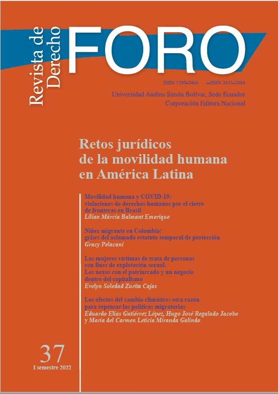 					Ver Núm. 37 (2022): Retos jurídicos de la movilidad humana en América Latina
				