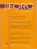 					View No. 2 (2003): REVISTA DE DERECHO FORO: DERECHOS HUMANOS
				