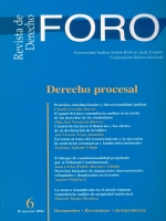 					Ver Núm. 6 (2006): REVISTA DE DERECHO FORO: DERECHO PROCESAL
				