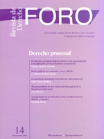 					Ver Núm. 14 (2010): REVISTA DE DERECHO FORO: DERECHO PROCESAL
				