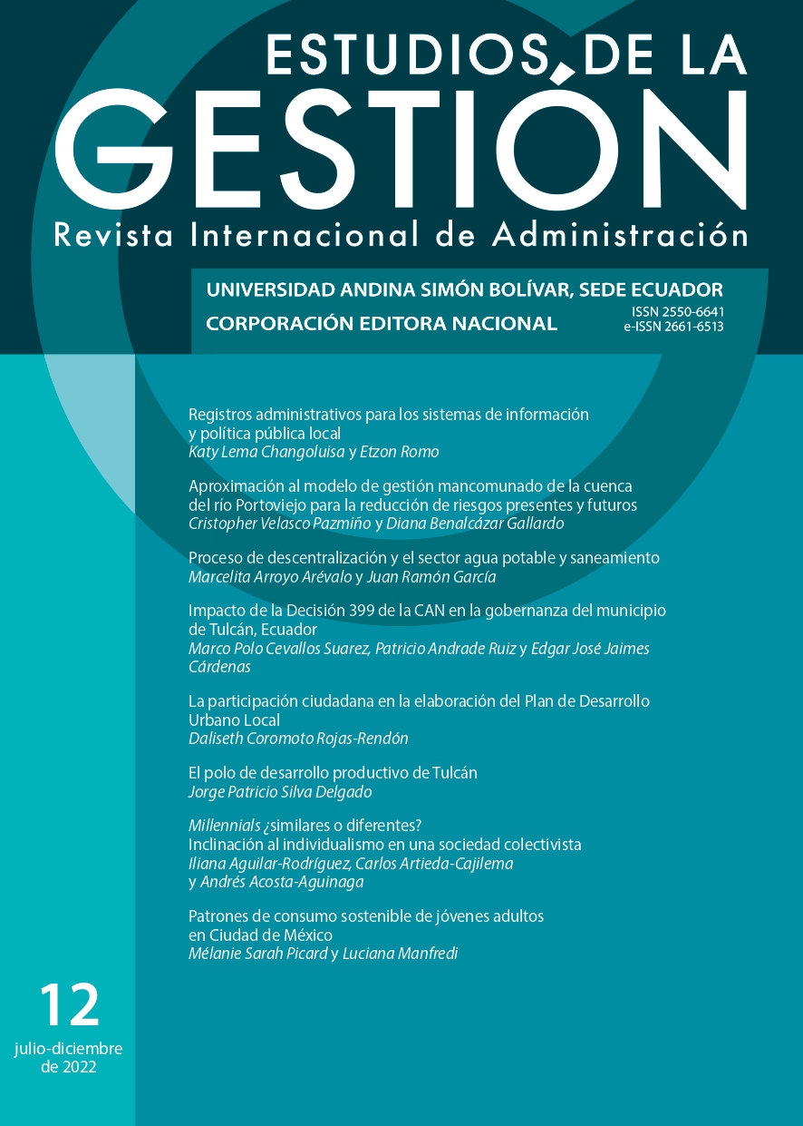 					Ver Núm. 12 (2022): Estudios de la Gestión: Revista Internacional de Administración, No. 12
				
